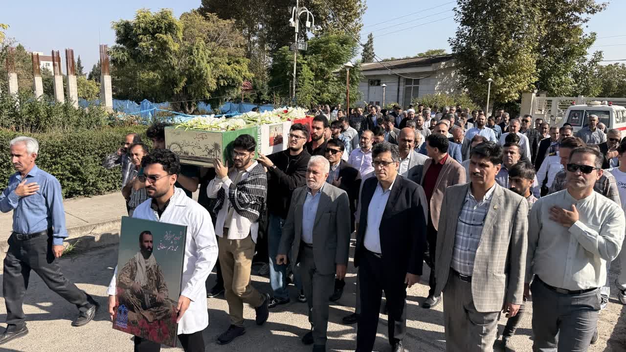 استقبال از سردار شهید دفاع مقدس محمد هاشم سلطانی