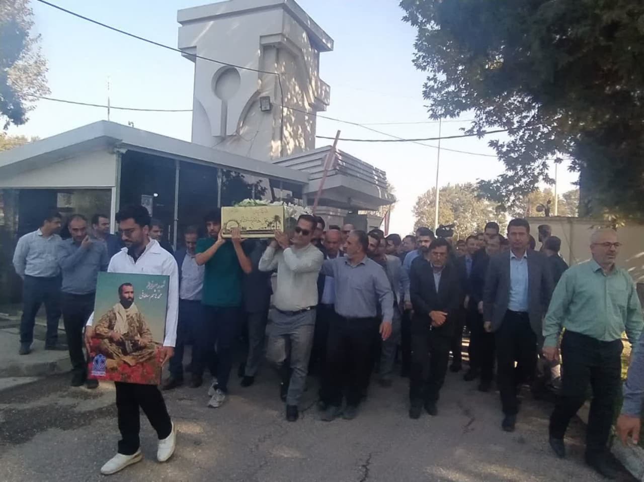استقبال از سردار شهید دفاع مقدس محمد هاشم سلطانی